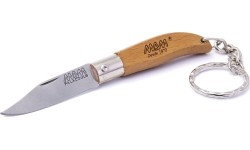 Nóż składany z brelokiem MAM Iberica 2000, bukszpan, 4,5 cm