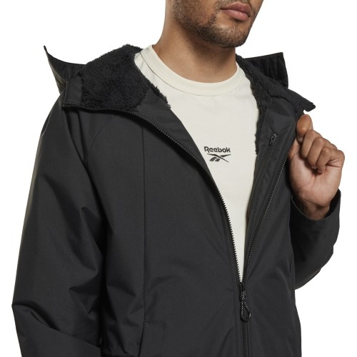 Kurtka męska Reebok OW Urban Fleece Parka Black HI0918