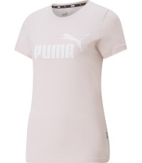 Koszulka damska Puma Ess Logo Tee różowa 586775 82