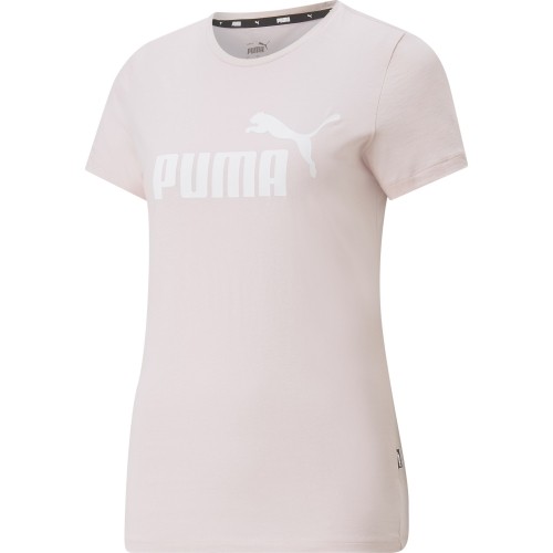 Koszulka damska Puma Ess Logo Tee różowa 586775 82
