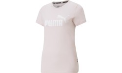 Koszulka damska Puma Ess Logo Tee różowa 586775 82