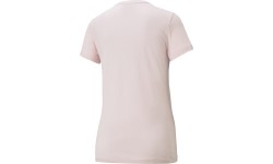 Koszulka damska Puma Ess Logo Tee różowa 586775 82