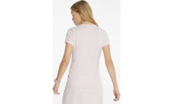 Koszulka damska Puma Ess Logo Tee różowa 586775 82