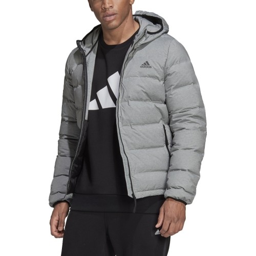 Adidas Helionic męska kurtka puchowa Mel Grey H59836