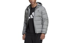 Adidas Pūkinė Striukė Vyrams Helionic Mel Grey