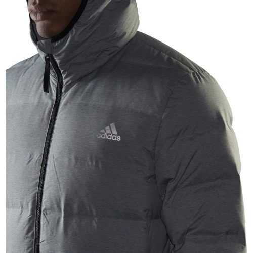 Adidas Pūkinė Striukė Vyrams Helionic Mel Grey