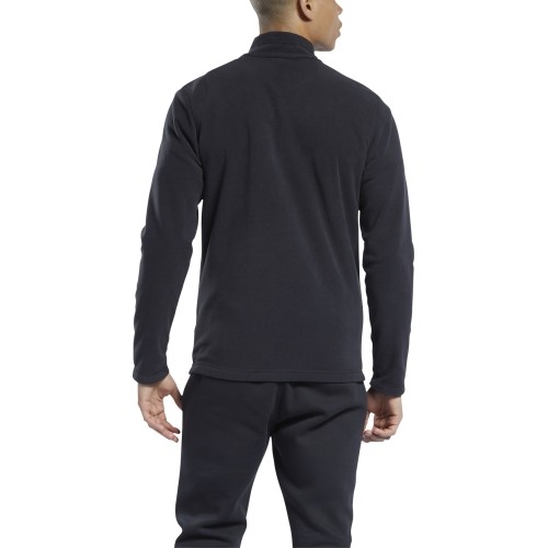 Reebok Džemperis Vyrams Ow Flc Q Zip Black