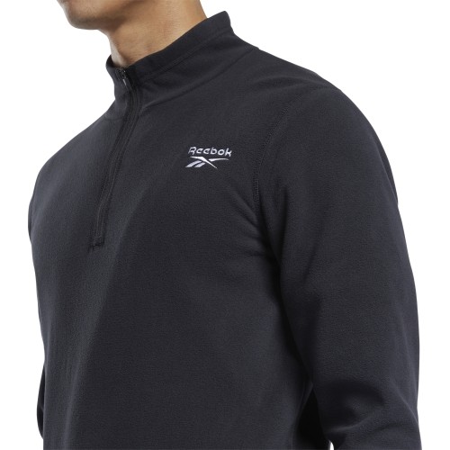 Reebok Džemperis Vyrams Ow Flc Q Zip Black