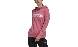 Bluza damska Adidas W Lin FT Hood różowa H07801