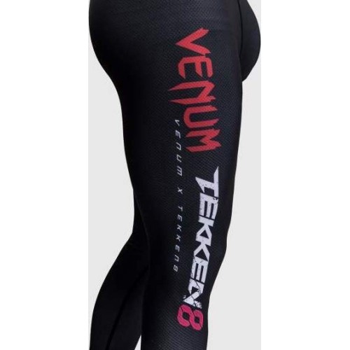 Venum x TEKKEN 8 - Marshall Law Spats - czarny/czerwony/złoty