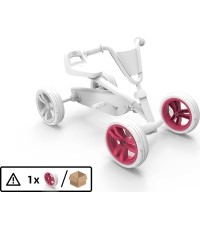 Koło 9x2 - Różowy/Biały przód