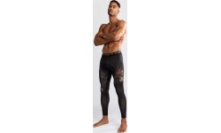 Spodnie Venum Santa Muerte 5.0 męskie - głęboka czerń/złoto