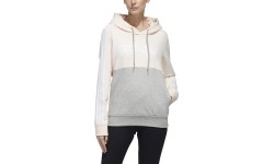 Bluza damska Adidas W E Cb Fl Oh Hd Grey Pink GL6304