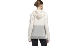 Adidas Džemperis Moterims W E Cb Fl Oh Hd Grey Pink