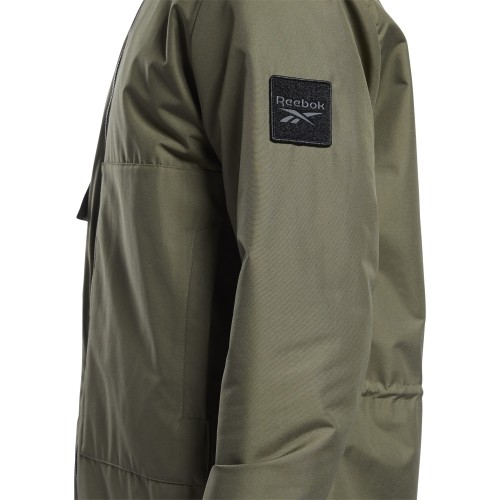 Reebok Striukė Vyrams Ow U Fl Parka Khaki