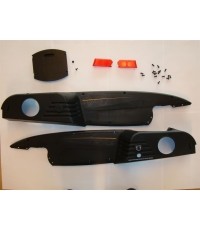 Rally - osłona łańcucha czarna