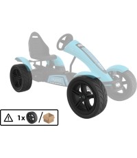 Koło 5 ramienne sportowe czarne 4.30/150-12 slick prawe