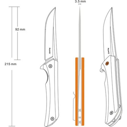 Nóż składany Ruike Hussar P121-G