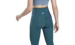 Legginsy damskie Reebok TS Lux Highrise Green GS1650