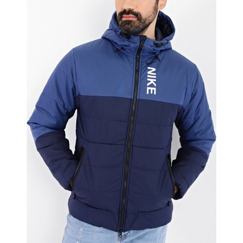 Kurtka męska Nike NSW Hybrid Syn Fill niebieska DX2036 434