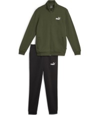 Puma Sportinis Kostiumas Vyrams Clean Sweat Suit Black Green 585841 31