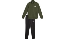 Puma Sportinis Kostiumas Vyrams Clean Sweat Suit Black Green 585841 31