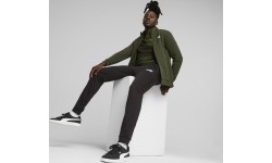 Puma Sportinis Kostiumas Vyrams Clean Sweat Suit Black Green 585841 31