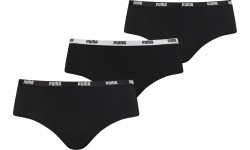 Bielizna Puma Hipster 3-pak, czarna 907592 02