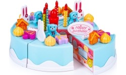 Zestaw do krojenia tortu na przyjęcie urodzinowe, 75 szt.