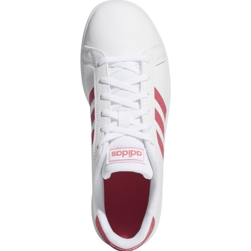 Adidas buty dla dziewczynek Grand Court K White EG5136