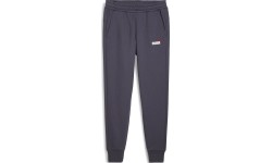 Spodnie dresowe męskie Puma Ess+ 2 Col Logo fioletowe 586767 69