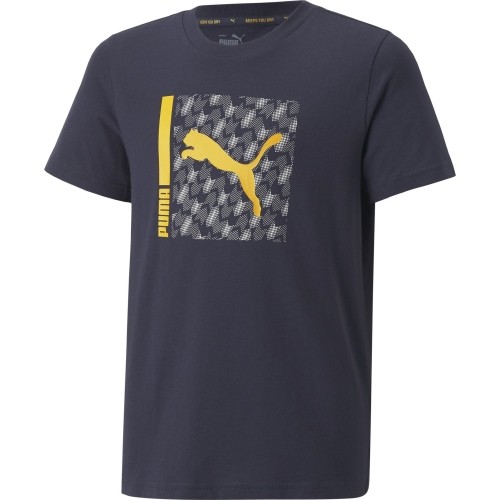 Koszulka młodzieżowa Puma Active Sports Tee Blue 670071 43