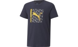 Koszulka młodzieżowa Puma Active Sports Tee Blue 670071 43