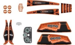 XL Frame - Zestaw naklejek X-Cross