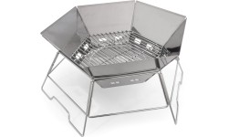 Składany grill turystyczny piknikowy Origin Outdoors Grill i Misa Ogniowa Sześciokątna - 40x45 cm