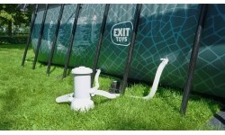 Basen EXIT Wood 540x250x122cm z drabinką i filtrem