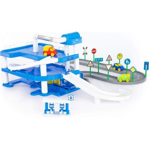 Parking 3-poziomowy z dostępem z ulicy Polesie Aral
