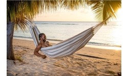 Podwójny hamak ogrodowy Amazonas Barbados Cappuccino, Dla 2 osób