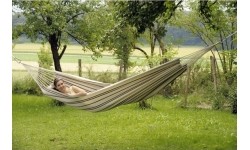 Podwójny hamak ogrodowy Amazonas Barbados Cappuccino, Dla 2 osób