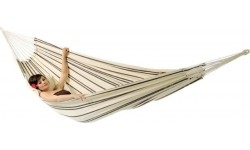 Podwójny hamak ogrodowy Amazonas Barbados Cappuccino, Dla 2 osób