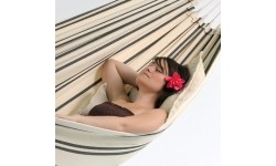 Podwójny hamak ogrodowy Amazonas Barbados Cappuccino, Dla 2 osób