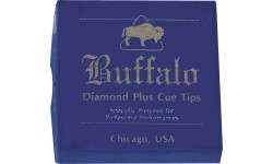 Skórka do kija Buffalo Diamond Plus, 9 mm, 50 szt.