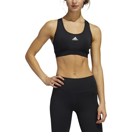 Damski biustonosz sportowy Adidas BT 2.0 czarny FS9375