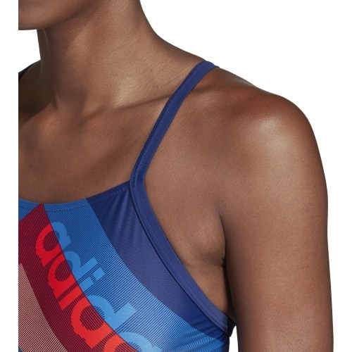 Damski strój kąpielowy Adidas Fit 1PC Lin ciemnoniebieski DH2403