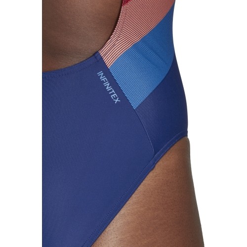 Damski strój kąpielowy Adidas Fit 1PC Lin ciemnoniebieski DH2403