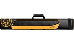 Twarde etui na kije bilardowe Predator Roadline, czarno-żółte, 2x4