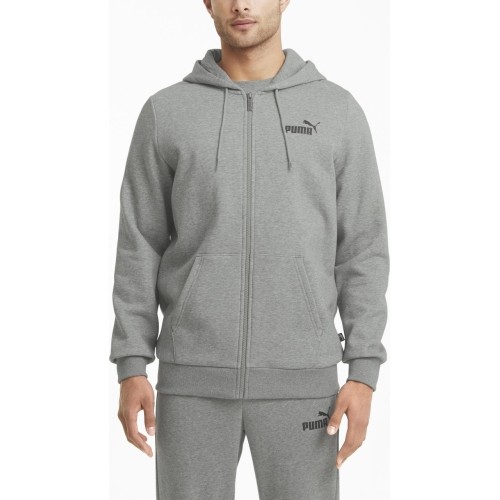 Bluza męska Puma Ess Small Logo Fz Grey 586702 03