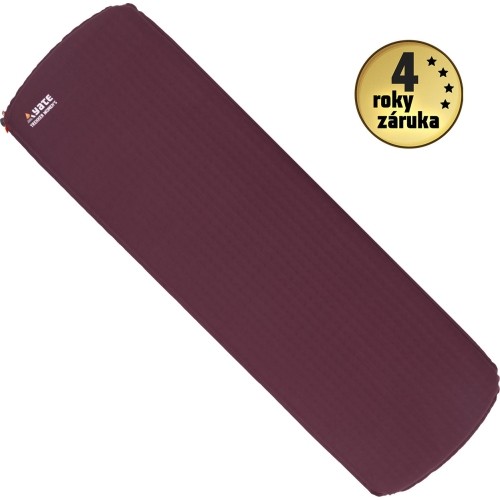 YATE Trekker mata damska bordowo-szara 168x51x3.8 cm