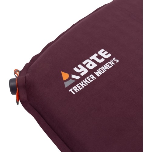 YATE Trekker mata damska bordowo-szara 168x51x3.8 cm