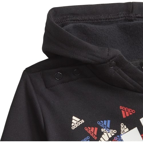 Dres dziecięcy Adidas I Bos Gra Jog czarny GT9502